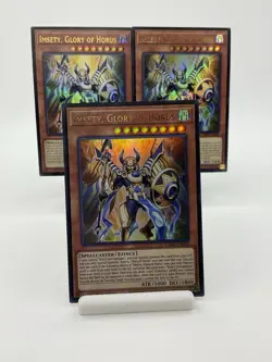 Yu-Gi-Oh! Imsety, Glory Of Horus Ch02-EN022 Ultra Rare 1st Ed. X3 (Playset) - Image 1