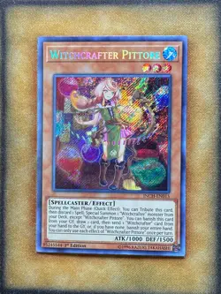 Yugioh Witchcrafter Pittore INCH-EN015 Secret Rare 1st Ed NM - Image 1