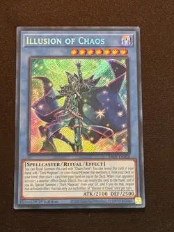 Yu-Gi-Oh! TCG Illusion of Chaos RA02-EN020 Secret Rare - NM/M - 1st Ed. - Image 1