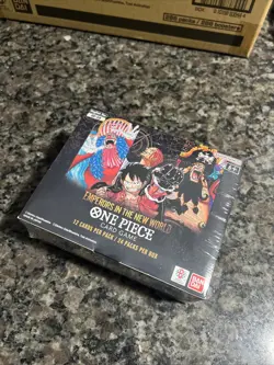 Emperors in the New World Booster Box One Piece OP-09 English Sealed Case Fresh - Image 1