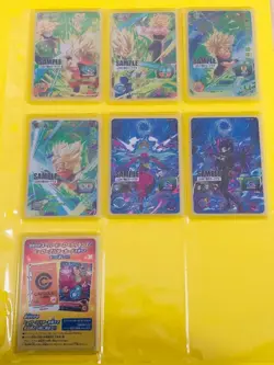 Dragon Ball Heroes UGm 7th Ed Sample Card 7pcs Japan - Image 1