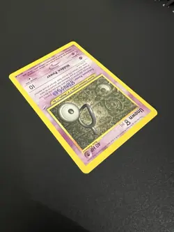 Unown V 89/105 Neo Destiny Unlimited 2002 Pokemon Card Common NM - Image 4