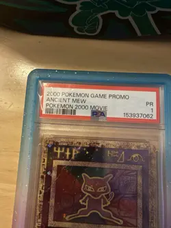 2000 POKEMON GAME PROMO ANCIENT MEW POKEMON 2000 MOVIE PSA 1 - Image 3