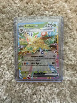 Leafeon Ex 006/131 Double Rare Holo Pokemon Prismatic Evolutions- NM - Image 3