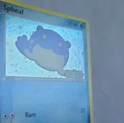Pokemon TCG Spheal Stamped Legend Maker Reverse Holo 65/92 50 HP English Vintage - Image 4