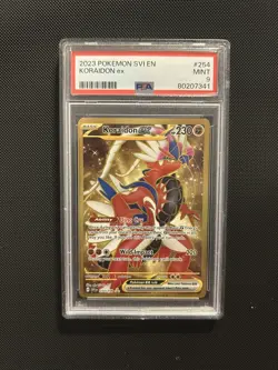 Koraidon EX 254/198 PSA 9 Gem Mint 2023 Pokemon Scarlet & Violet - Image 1