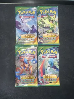 Pokemon XY Roaring Skies Booster Pack x4 - Art Set - Unweighed & Untampered - Image 2