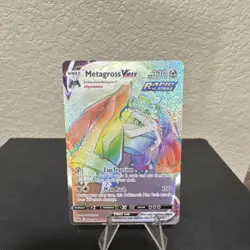 Pokemon TCG Metagross VMAX 208/198 Chilling Reign Secret Rare Holo 330 HP - Image 1