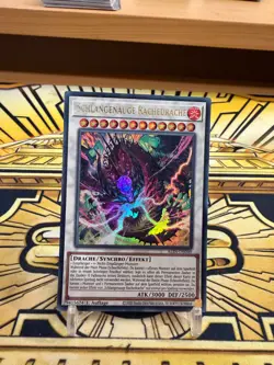 Yugioh Schlangenauge Rachedrache Ultra Rare ALIN-DE040 - Image 1