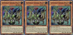 3x Superheavy Samurai Wagon | MP21-EN089 | SR | 1st Ed | NM | YuGiOh - Image 1