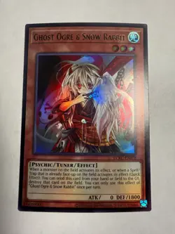 Ghost Ogre & Snow Rabbit Ultra Rare Legendary Collection Kaiba LCKC-EN078 LP - Image 1