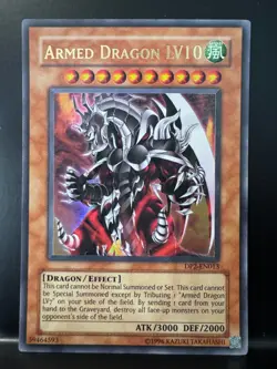 Yu-Gi-Oh! YuGiOh Armed Dragon LV10 DP2-EN013 Ultra Rare LP - Image 1