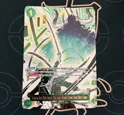 Demon Aura Nine Sword Style Asura Blades Drawn Dead Man's Game Alt Art OP12-037 - Image 1