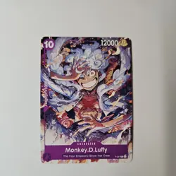 Namco One Piece CCG Monkey.D.Luffy Character P-041 Promo 12000 Power - English - Image 1