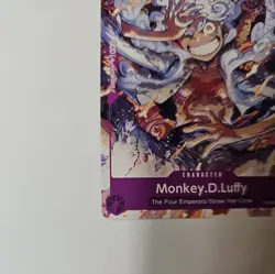 Namco One Piece CCG Monkey.D.Luffy Character P-041 Promo 12000 Power - English - Image 4