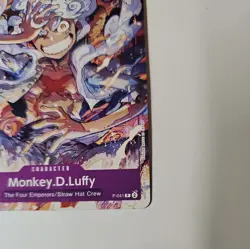 Namco One Piece CCG Monkey.D.Luffy Character P-041 Promo 12000 Power - English - Image 5