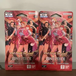 One Piece Heroines Edition EB 03 sleeved Booster Pack Lot Of 2 New Sealed - Image 1