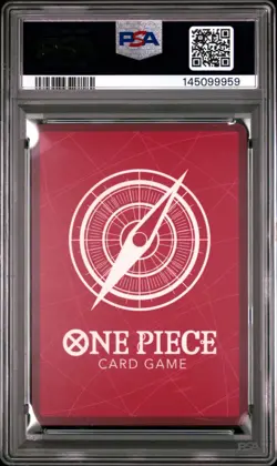 One Piece - ST21-EX Gear 5 Monkey.D.Luffy Red Leader Alt Art ST21-001 PSA 10 - Image 2