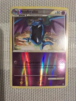 Crobat / Nosferalto – 30/95 – HS Unleashed – NM – Holo – French Pokemon Card - Image 1