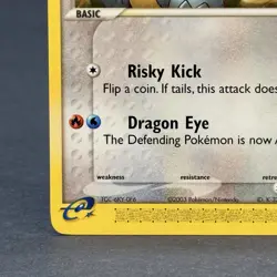 Pokemon 2003 EX Dragon Bagon Non Holo Card #50/97 LP - Image 5