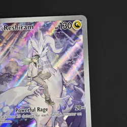 Pokemon Card Ns Reshiram JTG EN 167 of 159 RAW UNGRADED CONTAINS FLAW - Image 5