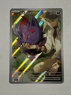 N's Zorua 189 Sv: Scarlet & Violet Promo Cards Holo - Image 1