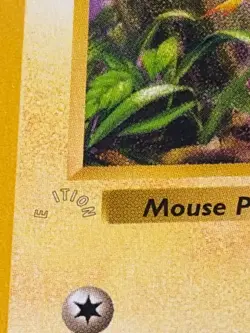 Pikachu "Ghost" Stamp Error 58/102 Base Set 1st Edition Pokemon Card - Image 2