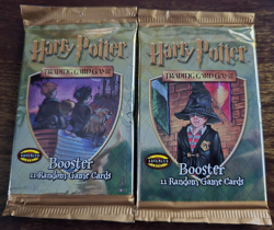 Harry Potter Trading Card Game Booster Pack Wizards of the Coast x2 - Image 1