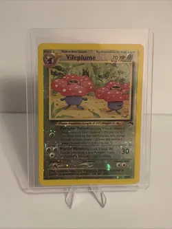 Pokemon TCG Southern Islands Vileplume 17/18 Reverse Holo Promo Card English - Image 1