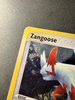 Zangoose 14/100 Holo Rare EX Sandstorm Pokemon Card DOUBLE SWIRL - Image 2