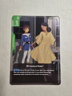 Encounter GD04-105 Rare Foil Gundam Card Game Phantom Aria - Image 1