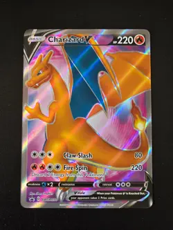 Charizard V SWSH050 SWSH: Sword & Shield Promo Cards Holo NM - Image 1