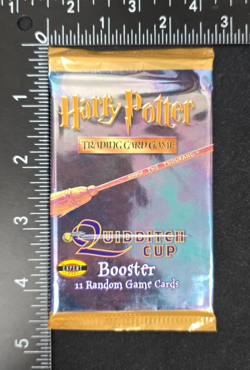 Harry Potter Card Game Quidditch Cup Booster Pack New Factory Sealed - Image 1