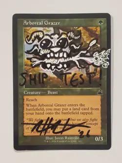 MTG Arboreal Grazer Altered Art - Image 1