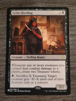 MTG Magic the Gathering Grim Hireling (The List) NM - Image 1
