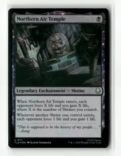 Northern Air Temple #111 (Foil) (NM) TLA Magic MTG - Image 1