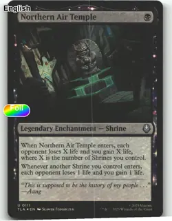 Northern Air Temple [TLA - 111] Foil Avatar: The Last Airbender - Image 1