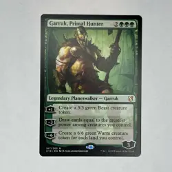 Garruk, Primal Hunter 167 NM Normal M Commander 2019 MTG - Image 1