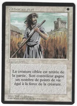 ►Magic-Style◄ MTG - Swords to Plowshares - French Revised FBB - EX - Image 1