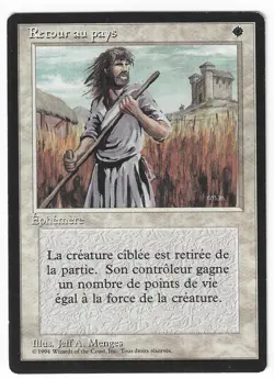 ►Magic-Style◄ MTG - Swords to Plowshares - French Revised FBB - Good - Image 1
