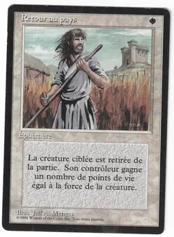 ►Magic-Style◄ MTG - Swords to Plowshares - French Revised FBB - Good - Image 1