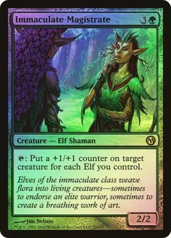 MTG - Immaculate Magistrate - Foil - Duels of the Planeswalkers - Magic - Image 1
