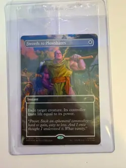Swords to Plowshares Marvel Promo (Sealed) PSA Magazine Insert - Image 1
