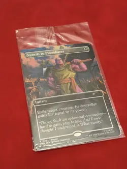 THANOS Magic the Gathering PSA Magazine Promo Swords to Plowshares Marvel NM - Image 1