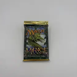 Magic The Gathering Booster Pack Mirage Unopened WOC MTG - English Rare - Image 1