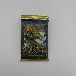 Magic The Gathering Booster Pack Mirage Unopened WOC MTG - English Rare - Image 2