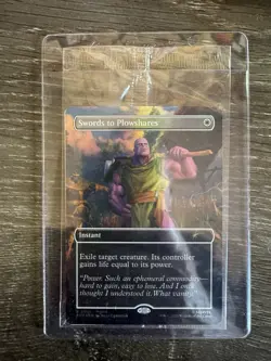 Swords To Plowshares MTG Thanos Marvel - PSA Magazine Promo - Sealed - Image 1