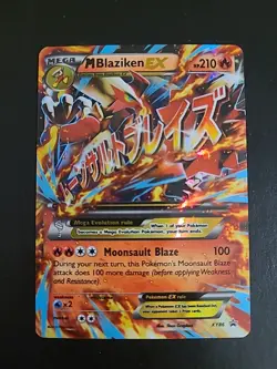 M Blaziken EX XY86 Black Star Promo - Pokemon TCG LP - Image 1
