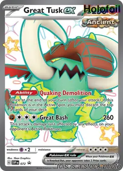 Great Tusk ex - 072 [SVP - 072] - Image 1