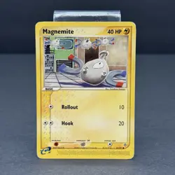 Pokemon 2003 EX Dragon Magnemite Non Holo Card #61/97 LP - Image 1